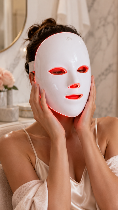 LED Gezichtsmasker – 7 Lichtmodi