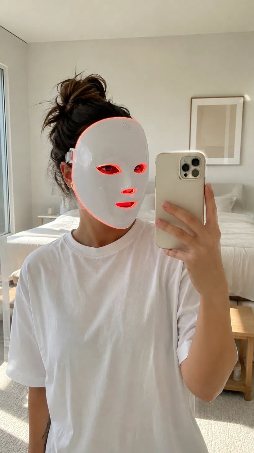LED Gezichtsmasker – 7 Lichtmodi